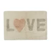 Alfombra baño love*Muy Mucho Outlet