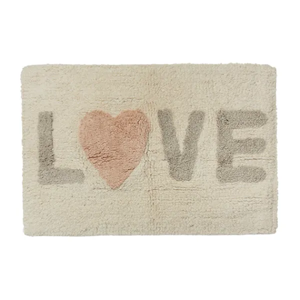 Alfombra baño love*Muy Mucho Outlet