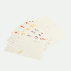 CAJA CON 12 TARJETAS PARA RECETAS*Muy Mucho New