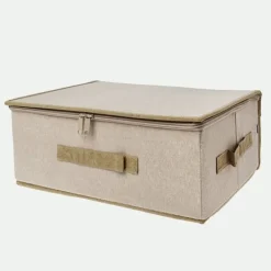 Caja con tapa, cierre y asa*Muy Mucho Outlet