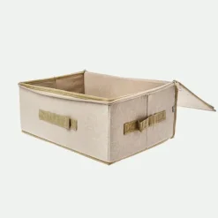 Caja con tapa, cierre y asa*Muy Mucho Outlet