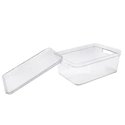 Caja transparente con tapa*Muy Mucho