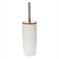 Cepillo inodoro con tapa de bambú*Muy Mucho Sale