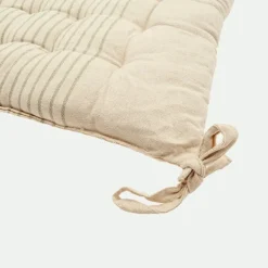 Cojín Silla Algodón 40X40Cm Cru.*Muy Mucho Outlet