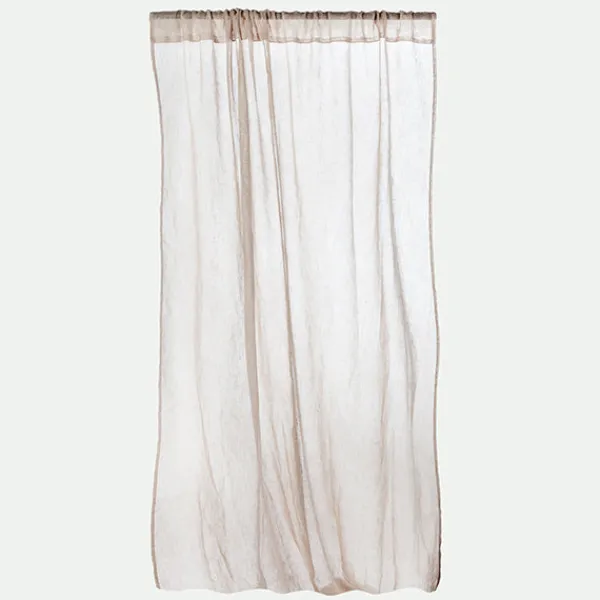 Cortina vivo bordado 140x240 cm*Muy Mucho Outlet