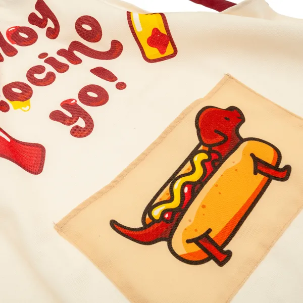 Delantal hot dog*Muy Mucho New