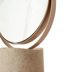 Espejo soporte cerámica ovalado*Muy Mucho Sale