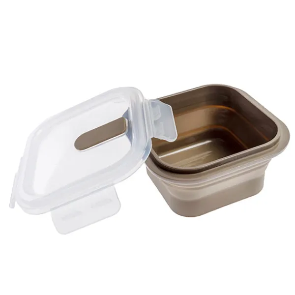 Fiambrera plegable cierre hermético*Muy Mucho Hot