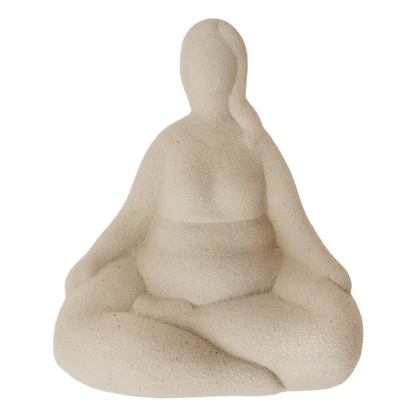 Figura decorativa mujer yoga*Muy Mucho Outlet
