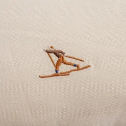 Funda de cojín esquiadores*Muy Mucho Clearance