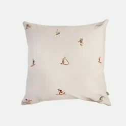Funda de cojín esquiadores 45x45*Muy Mucho Discount