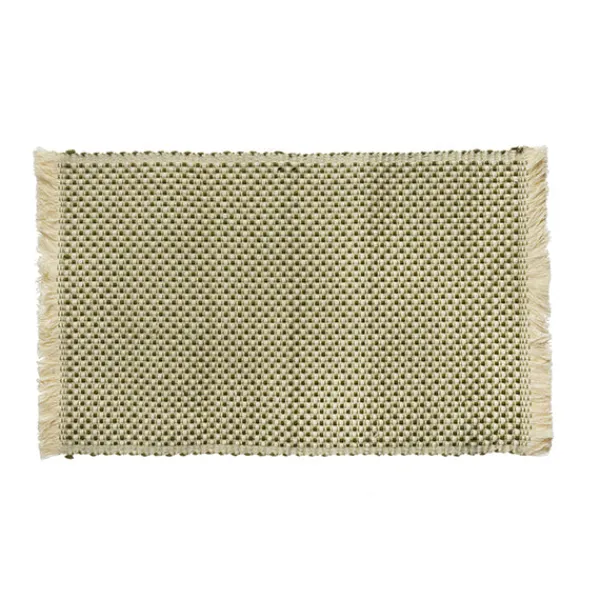 Individual mesa trenzado c/flecos 30x45cm*Muy Mucho Outlet