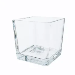 Jarrón cuadrado*Muy Mucho New