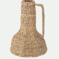 Jarrón fibra natural*Muy Mucho New