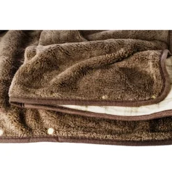 Manta capa de cuadros gris*Muy Mucho Best