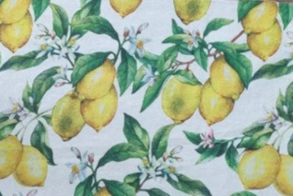 Mantel anti-manchas limones*Muy Mucho Hot
