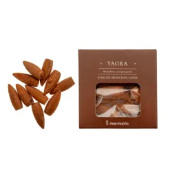 Pack 10 conos incienso cascada Yagra*Muy Mucho Discount