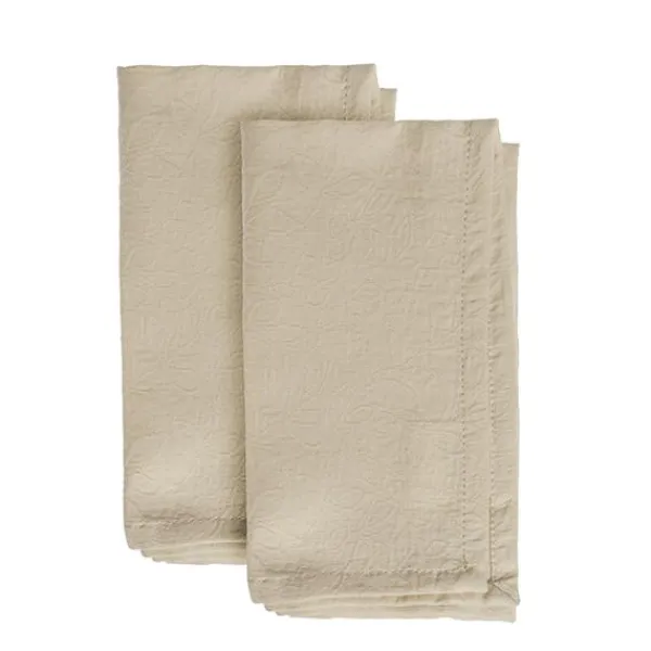 Pack 2 servilletas jacquard*Muy Mucho New