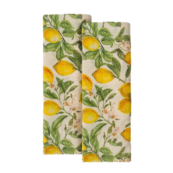 Pack 2 servilletas limones*Muy Mucho