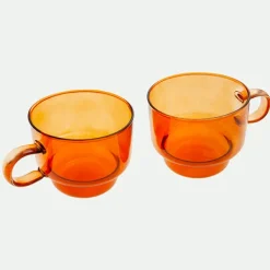 Pack 2 Tazas Apilables 8,6Xx4X8Cm 300Ml Áb.*Muy Mucho Clearance