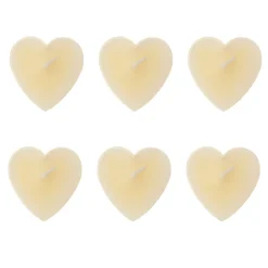 Pack 6 velas té corazón*Muy Mucho Hot