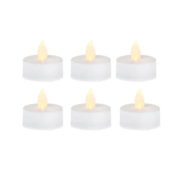 Pack 6 velas té led*Muy Mucho Best