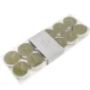 pack 24 velas té wild jasmine 23x7,5x3cm 11gr ve.*Muy Mucho New