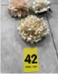 Peony Head W/Clip 13Cm Bl.*Muy Mucho Online