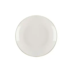 Plato postre ribete dorado*Muy Mucho Best