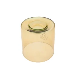 Portavela cristal vela de té*Muy Mucho New