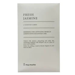 Tarjetas perfumadas jasmine*Muy Mucho Clearance