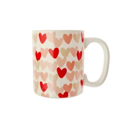 Taza Corazones 8X9,5Cm 330Ml Ún.*Muy Mucho Clearance