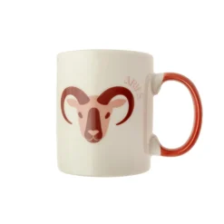 Taza Zodiaco Aries 8X9,5Cm 330Ml Bl.*Muy Mucho Best