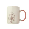 Taza Zodiaco Libra 8X9,5Cm 330Ml Bl.*Muy Mucho Best
