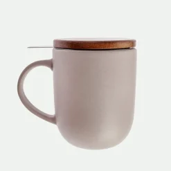 Tisana con tapa y filtro de acero inoxidable*Muy Mucho New