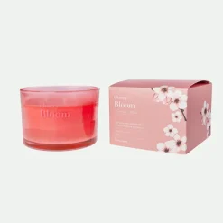 Vaso vela 3 mechas Cherry Bloom*Muy Mucho Sale