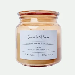 Vaso vela cristal Sweet Pea Jasmine*Muy Mucho Online
