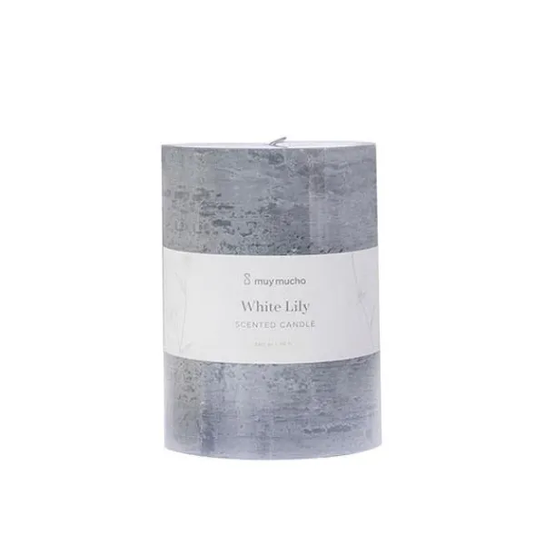 Vela aromática White Lily*Muy Mucho
