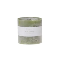 Vela cilindro wild jasmine*Muy Mucho Hot