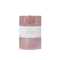 Vela cilíndrica Cherry Blossom*Muy Mucho Online