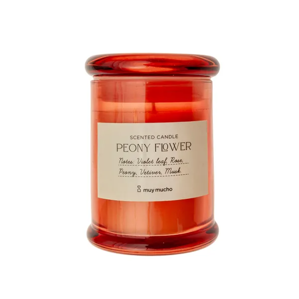 Vela c/tapa peony flower*Muy Mucho Outlet