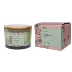 Vela grande rose & basil*Muy Mucho Clearance