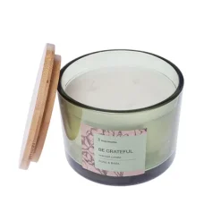 Vela grande rose & basil*Muy Mucho Clearance