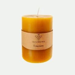 Vela rústica cera de abeja*Muy Mucho Discount